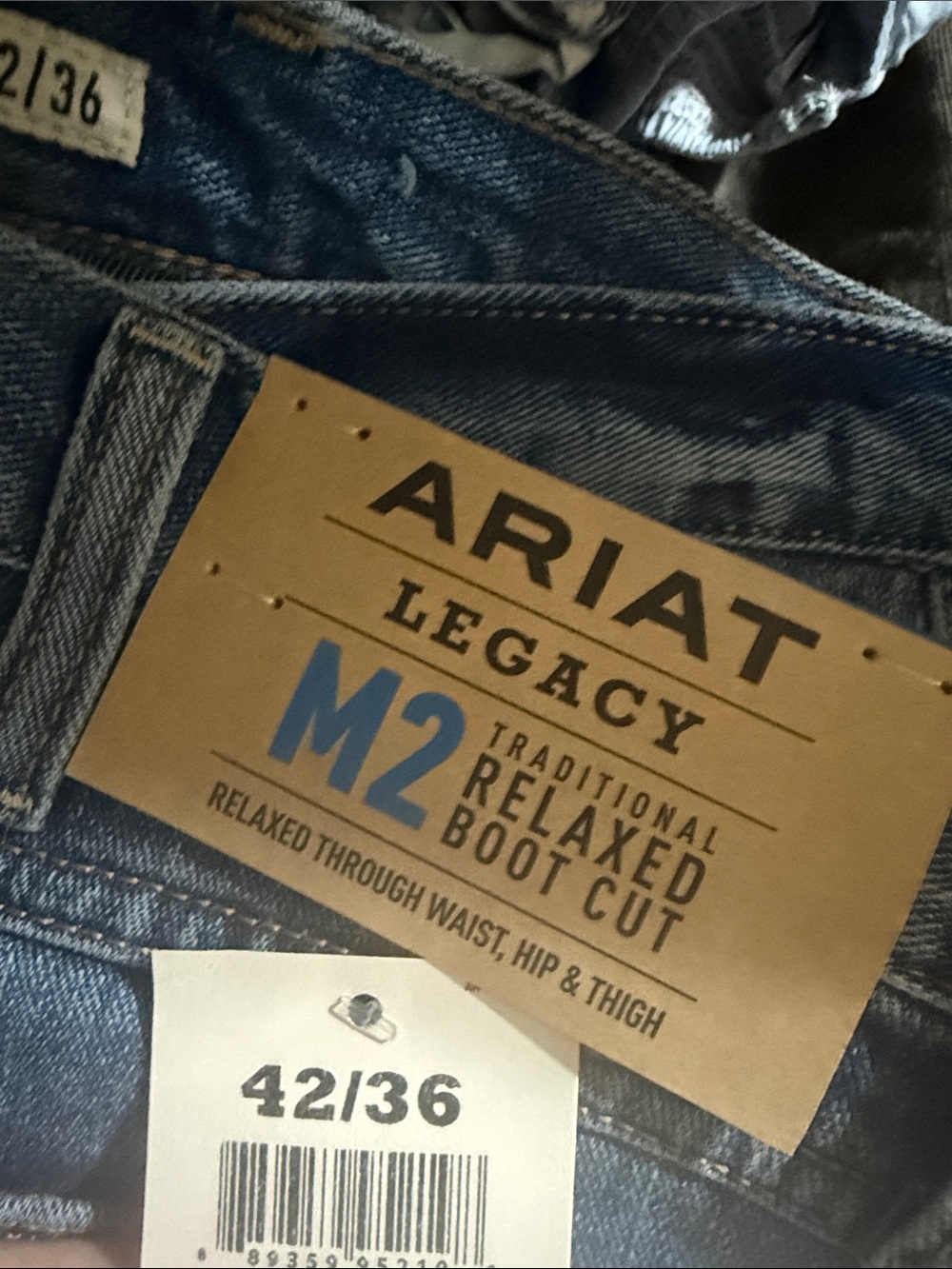 Ariat Men’s relaxed boot jean NWT - Picture 5 of 5